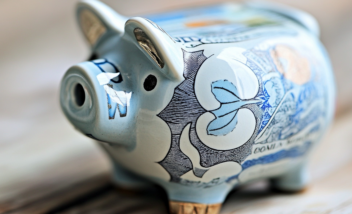 rates in a piggybank